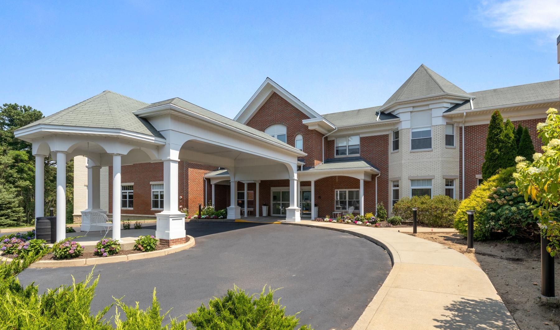 The essence of exceptional living a long shot of a building